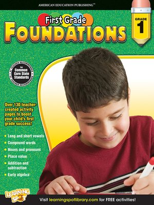 cover image of First Grade Foundations, Grade 1